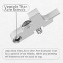 Upgraded Titan Aero Metal Extruder Idler Arm CNC Gear with 66 Teeth 1.75mm Prusa i3 Sidewinder X1 X2 Genius Extruder Parts