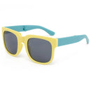 Folding Fashionable UV Resistant Baby Sunglasses New Box Art Children's Glasses Trend