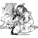 2022 New 10x10 Retro Easter Clear Stamps Girls Stamps Tie Child Bunny Lady Card Crafts No Metal Cutting Dies Scrapbooking