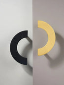 Solid Brass Circle Handles for Furniture Cabinet Pulls Drawer Cupboard Kitchen Handle Door Handle Gold Knobs Hardware