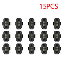 1-20pcs USB Rechargeable 7-Color LED Bicycle Taillight Drone Light Bike Safety Night Riding Warning Lamp Cycling Equipment