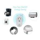 Wireless Remote Control Switch Electric Socket EU FR Universal Plug 433 Mhz 220v Smart Switch 15A Electrical Outlets For Light