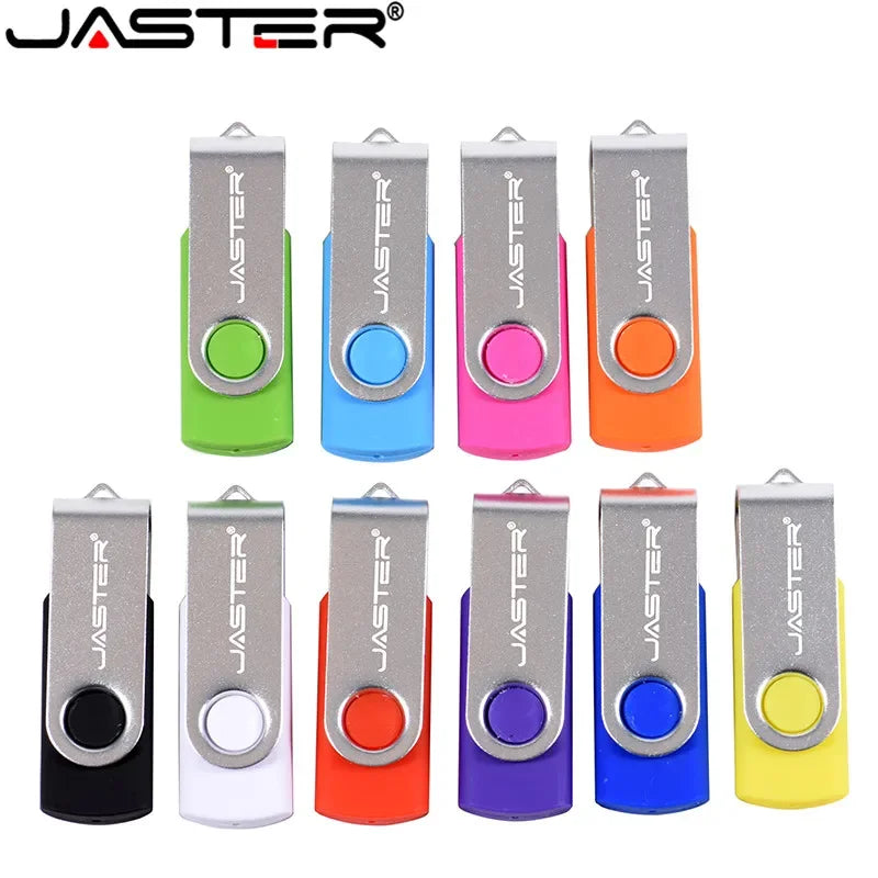 JASTER USB Flash Drive Key Shaped USB Flash Drive Key Chain Pendrive 4GB 8GB 16GB 32GB 64GB USB 2.0 Memory Stick Micro Usb