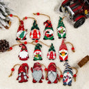 Christmas Gnomes Wooden Pendants Merry Christmas Decorations For Home 2023 Xmas Tree Christmas Ornaments Navidad New Year Gift