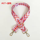 140 cm O Bag Handle Bag Strap For Women Removable DIY Shoulder Rainbow Handbag Accessories Cross Body Messenger Nylon Bag Straps