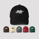 Letter Embroidery Baseball Hat Solid Color Peaked Cap For Men Women Adjustable Outdoor Sun Visors Cotton Casual Snapback Bonnet