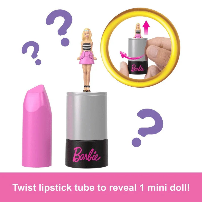 2024 Barbie Doll Mini Barbieland Lipstick Mysterious Box Dolls for Girs Surprise Mystery Box  Birthday Christmas Gifts HYF19