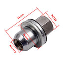 20 pcs  Alloy Wheel Nut for Land Rover Discovery 3 LR3 05-09 RRD500510 RRD500290  RRD500290, RRD500510  Left Right  Front Rear