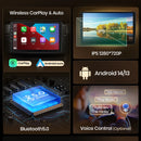 Junsun Android Wireless CarPlay Auto Car Radio For Seat Leon MK2 2005-2012 Car Intelligent Systems DSP SWC RDS GPS FM BT