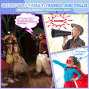 Instant printing with children's cameras, Christmas birthday gifts for boys and girls aged 3-12, FHD selfie children's digital c