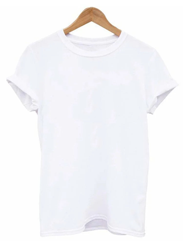 Merry Christmas Santa Claus Deer Print Women T-Shirt Fashion Short Sleeve T Shirt Streetwear Harajuku Female Tees Tops