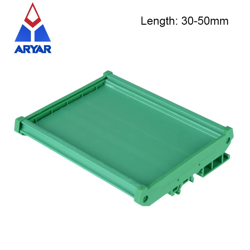 UM100S Profile Din Rail Mounting Base PCB Board House For PCB Width 100mm Din Rail Bracket PCBA Enclosed Housing