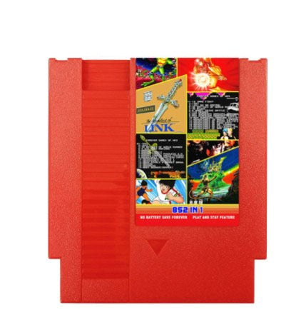 FOREVER DUO GAMES OF NES 852 in 1 (405+447) Game Cartridge for NES Console, total 852 games 1024MBit Flash Chip in use