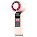 4000mAh Rechargeable Handheld Turbo Fan 199 Gear Wind Speed Semiconductor Refrigeration Cooling Fan Portable Personal Fan