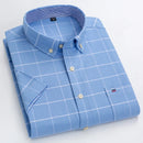 The Oxford Line | 100% Cotton Short-Sleeve Oxford Shirt
