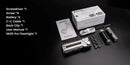 The Photon Edge | SK05 PRO 4360 Lumen Professional Flat LED Flashlight