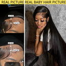 The Cascade | 44-Inch HD Lace Front Wig in Bone Straight