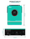 Helios Vector Pro | Pure Sine Wave Hybrid Solar Inverter (3.6KW–6.5KW MPPT)
