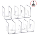The Orderline | Four-Section Clear Purse Organizer Insert