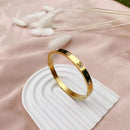 New Design Zircon And Cross Nut Nail Lovers Bracelet Screw & Bangle For Woman Stainless Steel Luxury Brand Jewelry