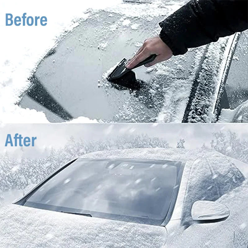 Windshield Cover for Ice and Snow, for Snow, Ice, UV,  Mirror Protector, Windproof Sunshade Cover for Cars, common to most cars