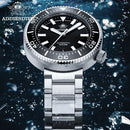 ADDIESDIV2025 New 8215 Movement 200m Waterproof BGW9 Blue Luminous Luxury Diving Automatic Watch Stainless Steel Sapphire AD2523