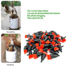 20/50Pcs Adjustable Garden Irrigation Dripper Sprinkler for 4mm/7mm Hose for Home Succulents Plants Lawn Flower Irrigation