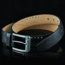 Genuine Leather Men's Belt Luxury High Quality Classic Buckle Business Cowboy Vintage Waistband Alloy Belts