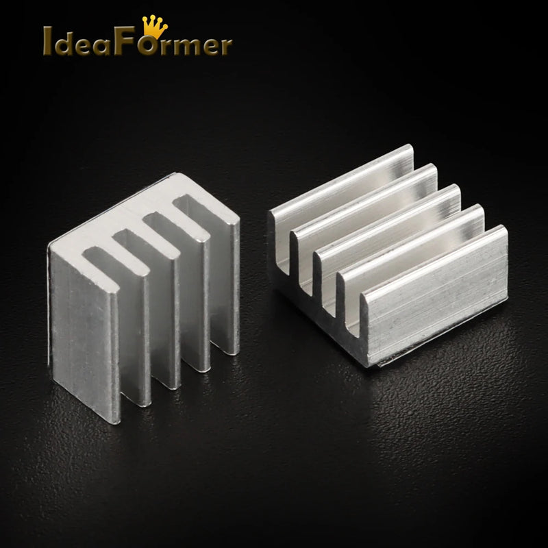 5/10pcs  A4988 Stepper Driver Heat sink Aluminum HeatSink 8.8*8.8*5mm Cooling Radiator 3D Printer Parts