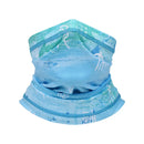 Summer UV Protection Cooling Neck Gaiter Tube Scarf Face Mask Motorcycle Cycling Bandana for Men and Women