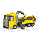 MOC City Engineering car Excavator crane Bulldozer building blocks toys DIY City Construction bricks assembled boy gift