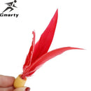 10pcs China Jianzi Footbal Foot Kick Handwheel Feather Shuttlecock Fitness Entertainment For Physical Exercise