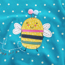 Little maven koreanisches Baumwoll-T-Shirt Kurzarm Sommer Kinderkleidung Bienen süße Bluse für Baby-Mädchen Oberteile Kinderkleidung