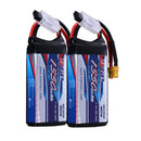 Sunpadow 2S Lipo Battery 900mAh 1350mAh 7.4V 20C 25C Soft Pack with JST XT30 Plug for RC Airplane Quadcopter Helicopter 2packs