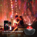 Neue LED Sternenhimmel-Projektor Nachtlicht Kindergeschenk USB Bluetooth Musikplayer Sternen-Nachtlicht Bunter Projektor Nachtlampe