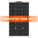 DOKIO 18V 100W/200W/400W Flexible Solar Panels Waterproof Monocrystalline Solar Panel Camping RV Home Charge 12V