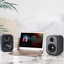 AIYIMA S400 Audio 80W Bookshelf Active Speakers Dual-Mode 3 Inch Bluetooth USB DAC for  HiFi Home Subwoofer Music System TV PC