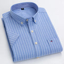 The Oxford Line | 100% Cotton Short-Sleeve Oxford Shirt