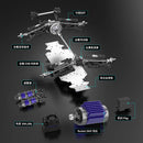 JIUSI PT14R V3 1/14 RC Racing Car 3S Battery 4WD 80km/h Brushless Motor 2.4G Remote Control 35C High Speed Off-road RC Truck