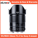 【DO BRASIL】Viltrox 13mm 23mm 33mm 56mm F1.4 Sony E Mount Ultra Wide Angle APS-C AF Lens for Sony E-Mount ZV-E10 a7 a6600