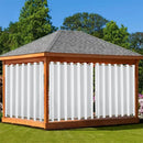 The Aegis Veil | Premium Outdoor Blackout Curtain 280GSM Waterproof Thermal Insulated