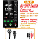 60V 20A Adjustable Laboratory Power Supply, 1200W High-precision Bench Power Supply for Battery Charging, OCP, Memory Storage