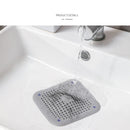 Silicone Sink Strainer, Shower Drain Plug Hair Catcher, Bathtub Kitchen Sink Filter Screen Bathroom Accessories
