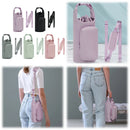 Water Bottle Holder with Strap Adjustable Strap Water Bottle Carrier with Handle Crossbody Water Bottle Bag for Hiking Camping