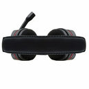 Wired Gaming Headset With Light Adjustable Microphone Stereo Surround Sound Soft Ear Cushion For PC Laptop Phone Game Headphone