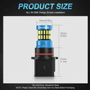 2X P13W SH23W PSX26W 4014 3030 Led DRL Auto Fog Lamps Canbus Car Daytime Running Light  For 2008-2012 Audi A4 Q5 Skoda Mazda CX5