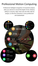 The BioPulse Pro | AMOLED Health Smartwatch — ECG, Blood Pressure & AI Body Scan