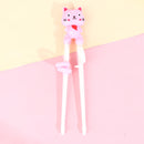 Cartoon Animal Head Chopsticks Children Eating Training Baby Learning Chopsticks