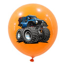 Monster Truck Balloons for Kids Monster Truck Birthday Decorations Race Car Theme Party Supplies