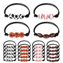 5/10 Stücke Fußball Basketball Perlen Charm Armband Kinder Sport Thema Geburtstag Party Gefälligkeiten Dekoration Pinata Füller Geschenk für Gast